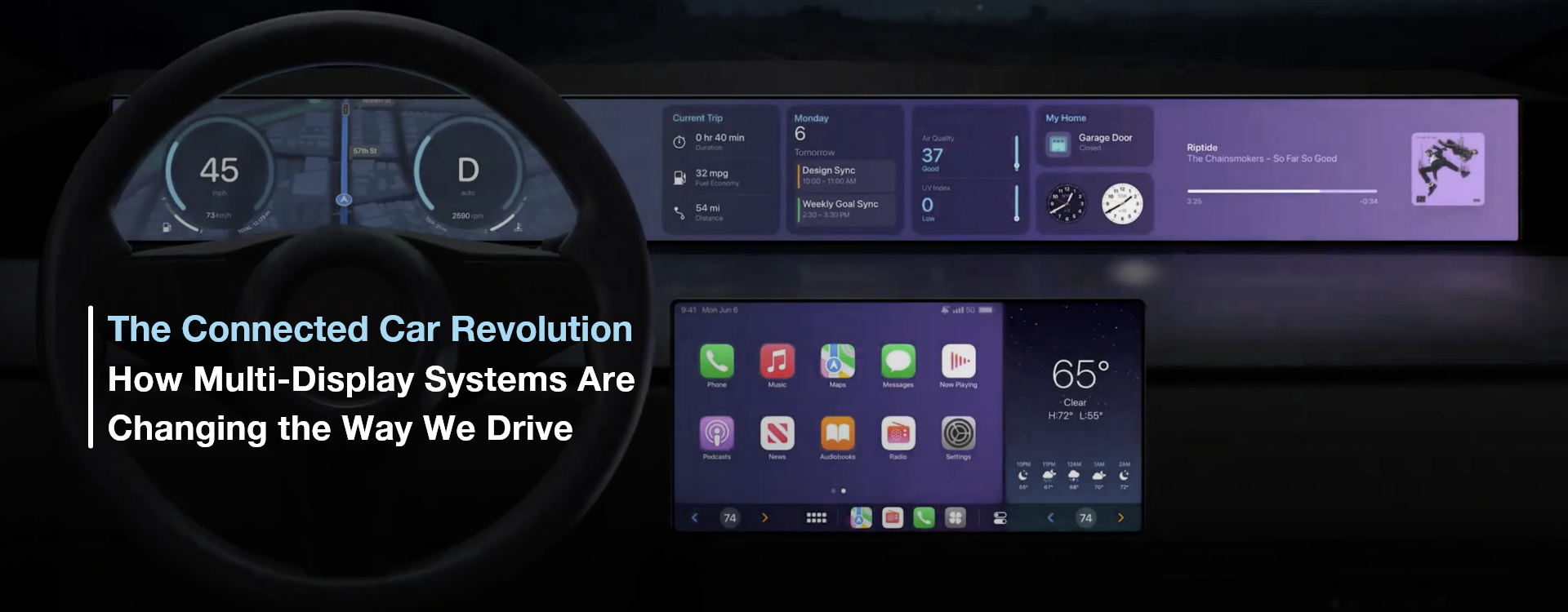 The Connected Car Revolution: How Multi-Display Systems Are Changing the Way We Drive